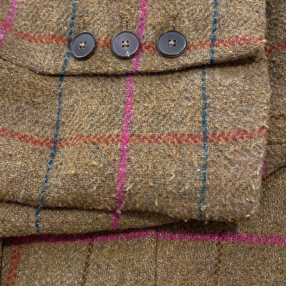 Mango check wool blend blazer - Picture 5 of 5